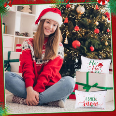 Reginary Christmas makeup bags zipper pouch for secure travel storage and quick access.