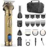 REHOYO beard trimmer compact design for travel-ready precise shaping