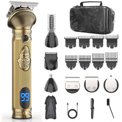 REHOYO beard trimmer compact design for travel-ready precise shaping