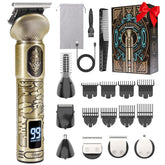 REHOYO beard trimmer kit packaging, ready for gifting.