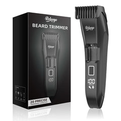 REHOYO BeardFix dial adjustment shows precise length control for versatile grooming