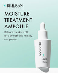 REJURAN Moisture Treatment Ampoule application packaging demonstrates easy, quick absorption for daily routines.