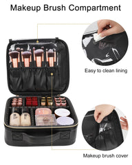 Relavel adjustable dividers closeup reveals customizable space for makeup tools