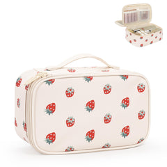 Relavel makeup bag compact travel size keeps essentials organized on the go