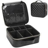 Relavel makeup bag front view highlighting travel-ready storage for cosmetics and accessories