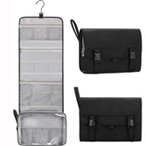 Relavel travel toiletry bag hanging hook for easy access on trips.