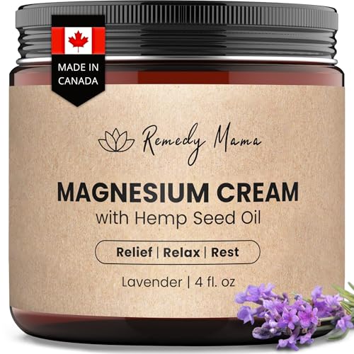 Remedy Mama magnesium cream lavender jar highlights calming nightly routine