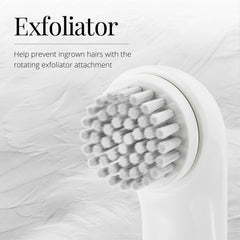 Remington Smooth & Silky rotating exfoliator brush preps and refreshes skin