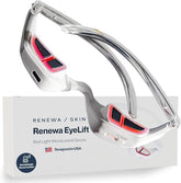 Renewa EyeLift wearable device closeup for at-home refreshing skincare sessions.