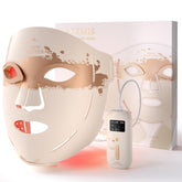 RENPHO red light therapy mask full-face coverage for even light delivery
