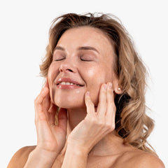 Replenix Pure Hydration serum on hand demonstrates quick, lightweight moisture