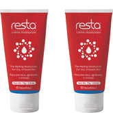 Resta Creme moisturizer bottle front showing unscented hydration for sensitive skin.