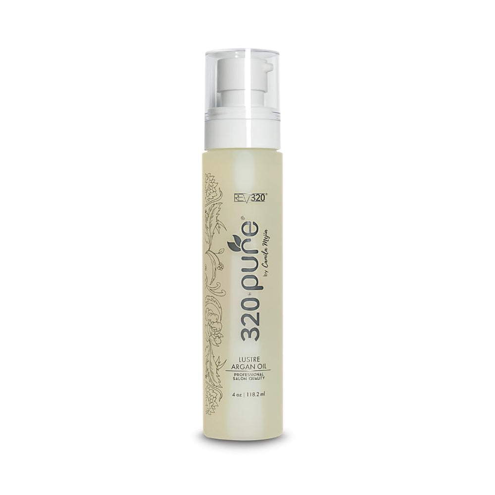 Rev320 320Pure Lustre Argan Oil bottle pump for easy, mess-free application