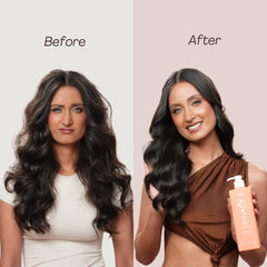 Rev320 aloe-vera-leaf closeup conveys soothing moisture for frizz control and shine.