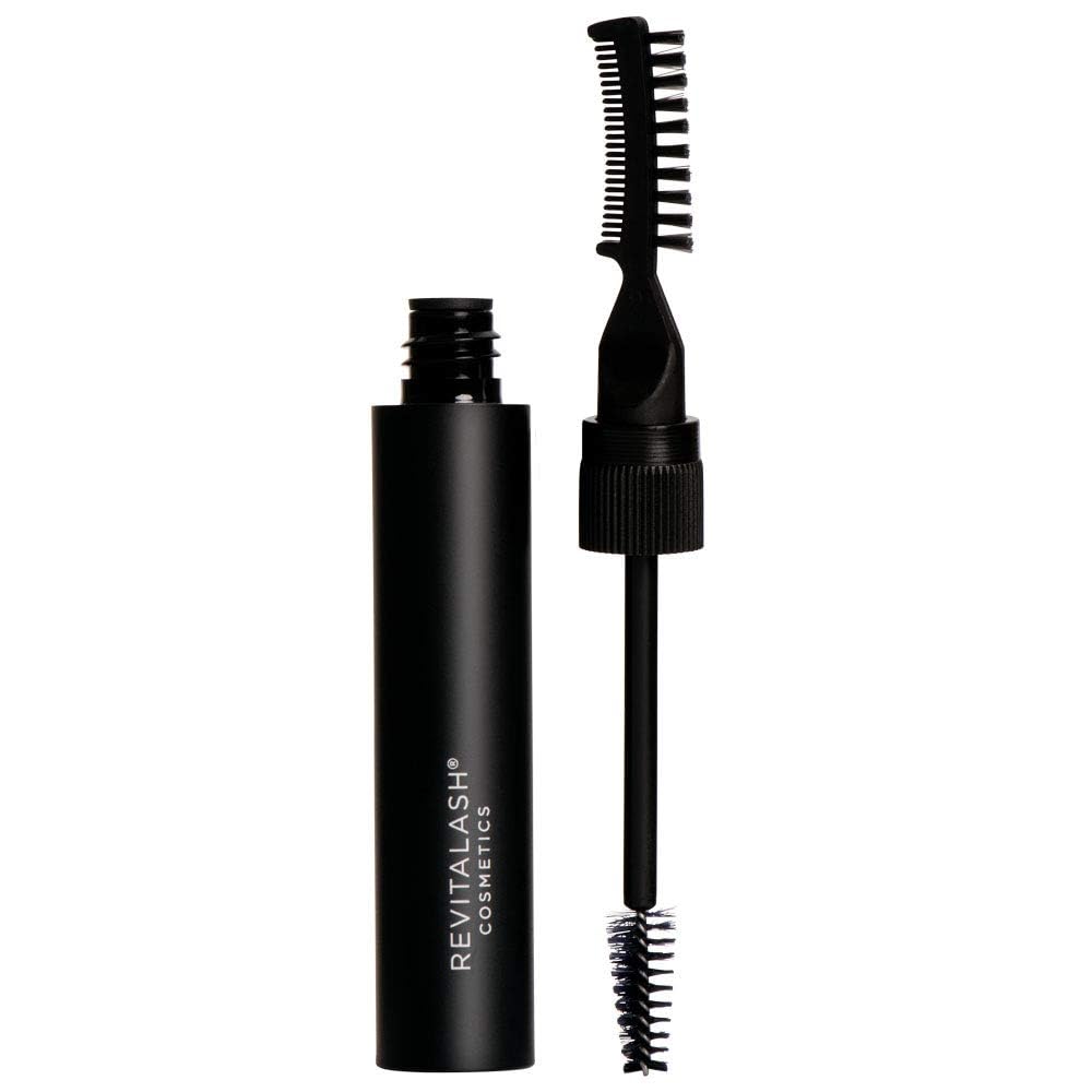 RevitaLash Hi-Def Brow Gel front packaging showing bottle and precision brush for defined brows