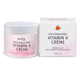 Reviva Labs Vitamin K Creme bruising bottle shows potential bruising appearance improvement