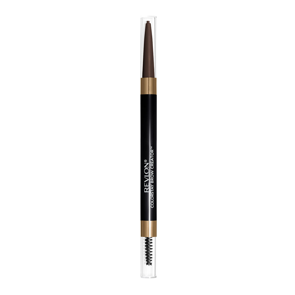 Revlon ColorStay Brow Creator pencil tip for precise hair-like strokes.