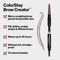 Revlon ColorStay Brow Creator spoolie brush for grooming and blending