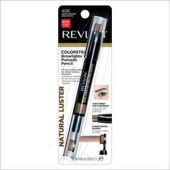 Revlon ColorStay BrowLights kabuki brush shown for blending for a polished, natural finish.