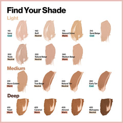 Revlon ColorStay Full Cover 24-hour wear demonstrated on model