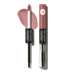 Revlon ColorStay Overtime Lipcolor dual-ended lipstick application swatch for all-day color.