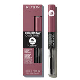 REVLON ColorStay Overtime lipcolor Everlasting Rum application shows rich color and long-lasting wear