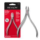 Revlon Full Jaw Cuticle Nipper blade closeup emphasizes sharp, precise trimming capability