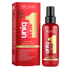 REVLON PROFESSIONAL front packaging showing classic 10-in-1 benefits and bottle design
