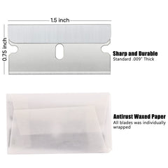 REXBETI anti-rust waxed paper wrap keeps blades clean and corrosion-free.