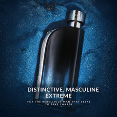 Reyane Tradition Insurrection Extreme spray demonstrates quick, even fragrance application.