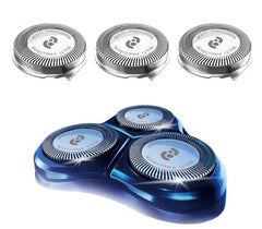 RF RollingFit HQ8 replacement heads pack for Philips Norelco shavers, designed for a close, comfortable shave.