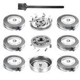 RF RollingFit SH30 head close-up shows durable blades for a smoother shave.