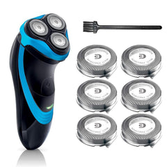 RF RollingFit SH30 head closeup with rounded edges for gentle, skin-friendly shaving.