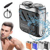 Rhycoma Skywortl Mini Shaver in pocket-sized case enables on-the-go grooming.