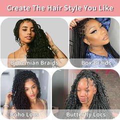 RICROF 16-28 inch length options for customizable styles