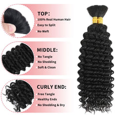 RICROF two bundles per pack, pre-stretched for easy braiding