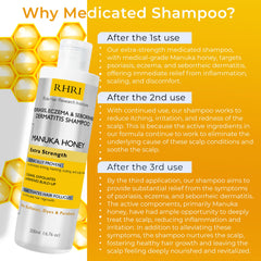 Rida Hair Research Institute manuka honey ingredient shot emphasizing natural nourishing scalp care