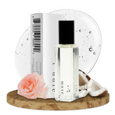 Riddle Oil Muse Roll-On front view, portable fragrance for everyday carry