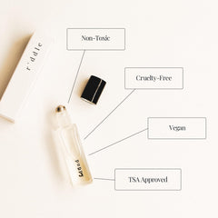 Riddle Oil Poppy roll-on packaging highlights compact travel-friendly design
