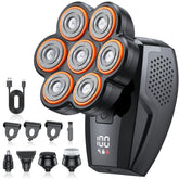 RieZanthic head shaver with 7D technology contours scalp for a close, comfortable shave