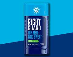 Right Guard Sport Fresh Scent Invisible Solid back view showcasing packaging and 4-stick value