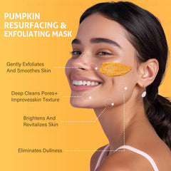 RIHAKO pumpkin enzyme mask jar closeup shows rich, nourishing formula.