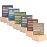 Rinse & Robust leather bar showcases a masculine scent for a refreshing cleanse