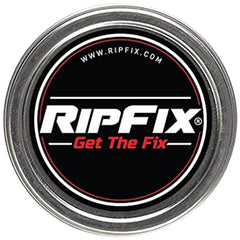 RipFix Hand Repair Balm tin shown for portable on-the-go hand care during workouts