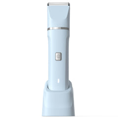 Risina electric shaver for women blue compact design for quick smoothing.