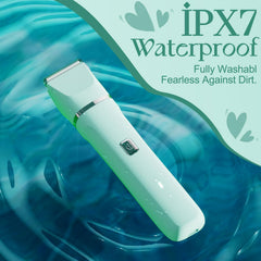 Risina pubic trimmer detachable head in action for versatile grooming