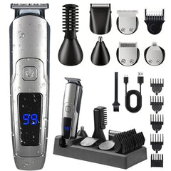 ritarga beard trimmer zoom wheel shows 20-length precision for grooming versatility.
