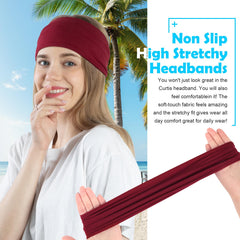 RITOPER moisture-wicking headband keeps forehead dry during cardio