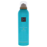 RITUALS The Ritual of Karma foaming shower gel bottle pour promotes gentle cleanse and silky skin.