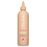 Rizos Curls apple cider vinegar rinse bottle for scalp clarification and shine